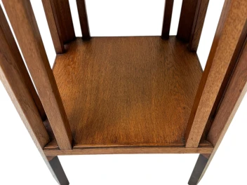 Art Deco Modernist Pedestal by Anton Lucas for N.V. Meubelkunst Leiden, 1920s